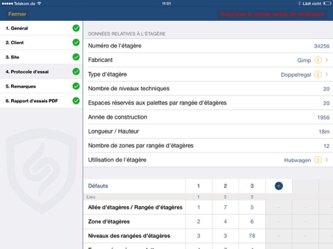 Screenshot #6 pour Contrôleur de rayonnage