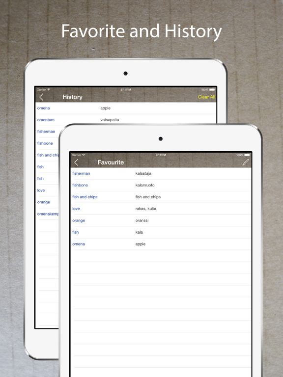 Screenshot #6 pour Finnish English Dictionary Pro