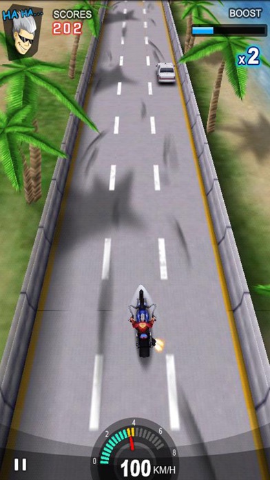 Screenshot #3 pour Racing Moto: Furious