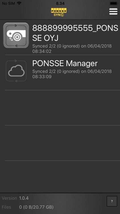 PONSSE Sync screenshot-7