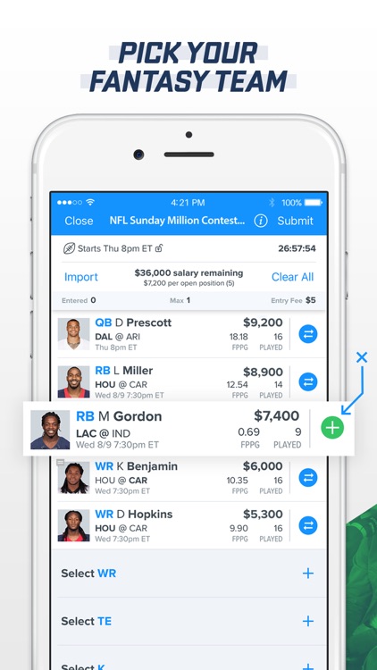 FanDuel - Fantasy Football Draft & Daily Contests