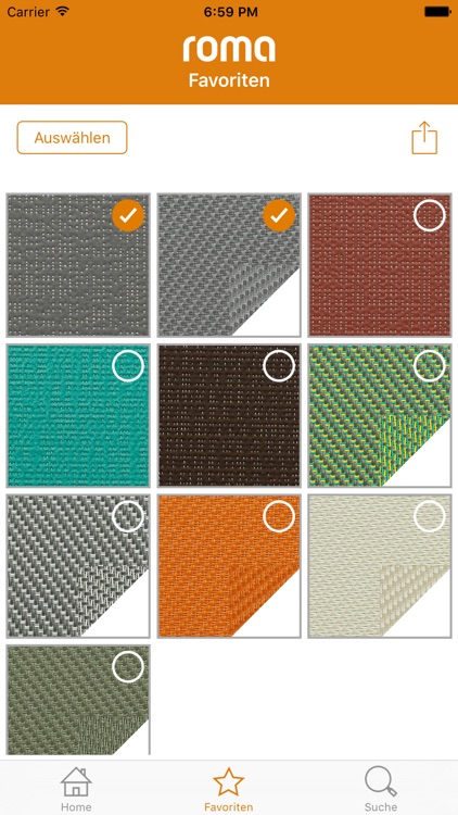 ROMA Gewebe-Finder screenshot-4