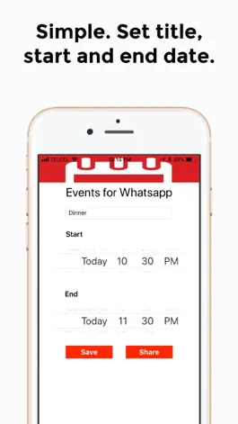 Game screenshot Events for Whatsapp apk