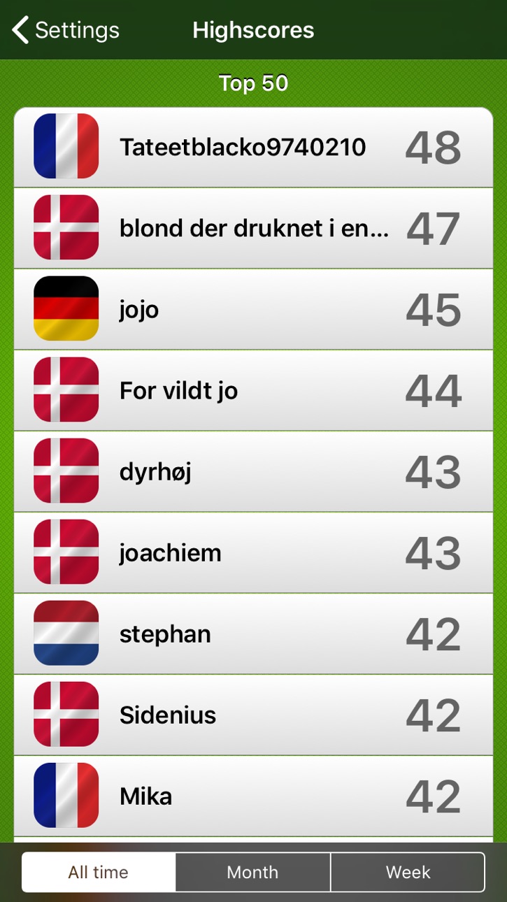 iPhone screenshot