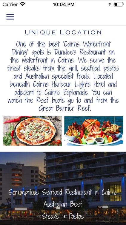 Dundee's Restaurant screenshot-4