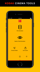 KODAK Cinema Tools screenshot