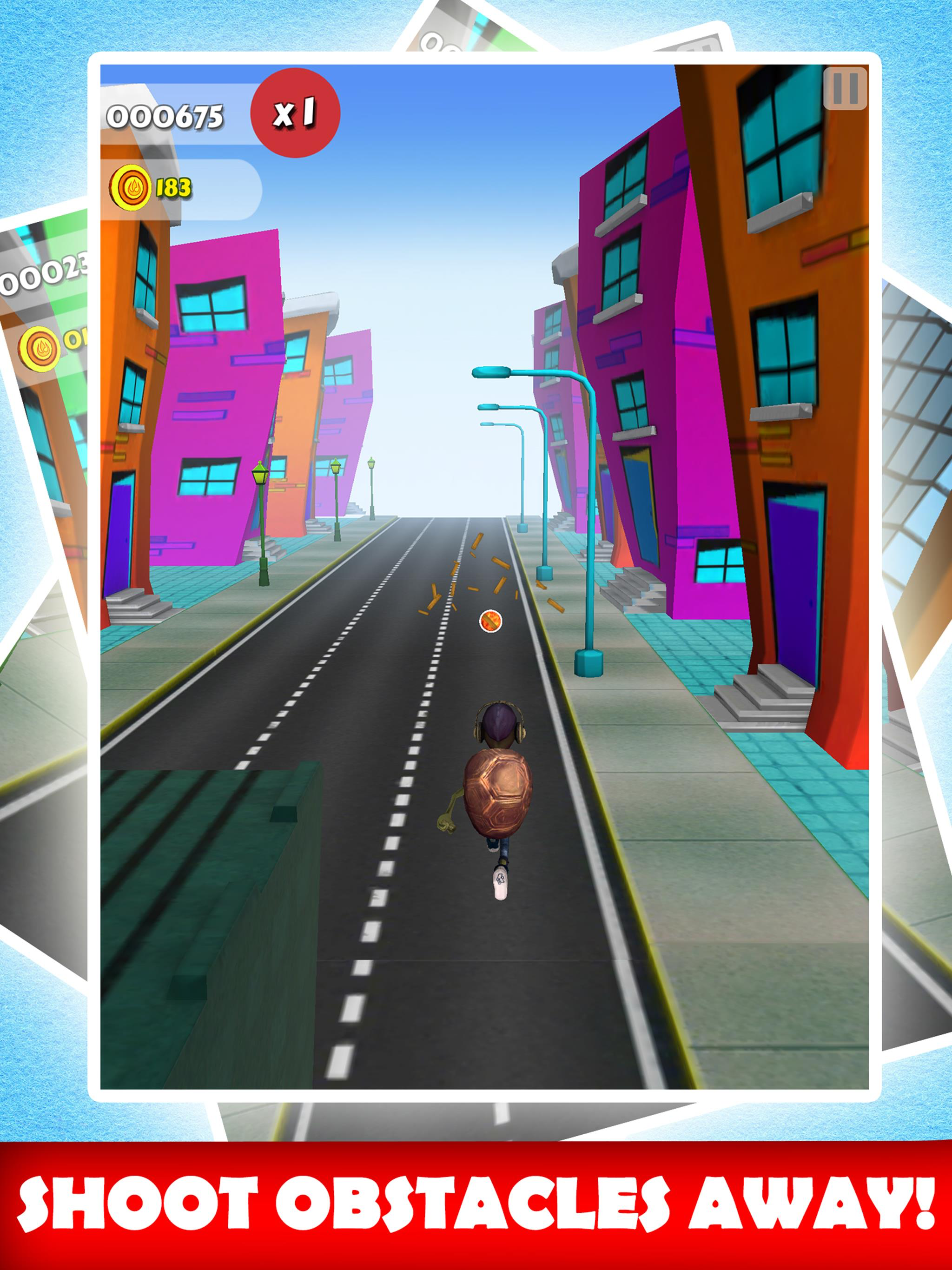 Turtle Superhero 3D Runner screenshot 10