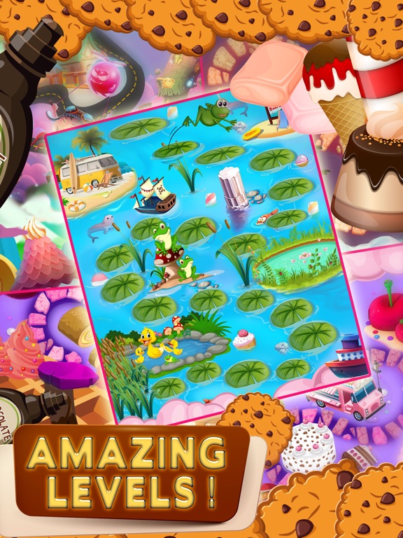 Screenshot #6 pour Cookie Planet: Match 3 Party