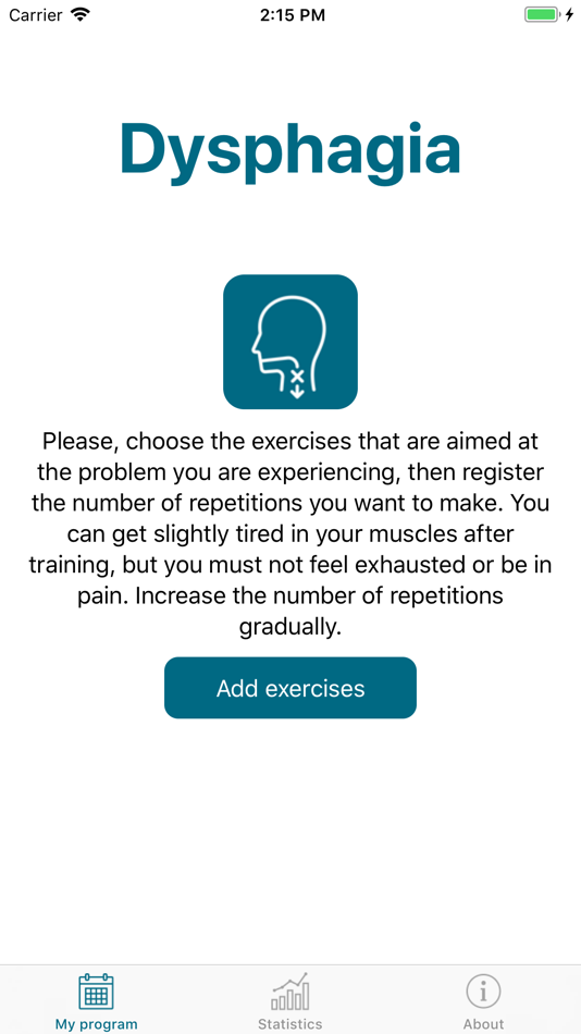 #1. Dysphagia Training (iOS) Von: Region Nordjylland