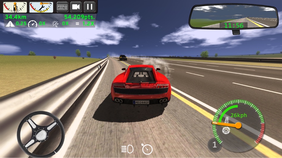 #4. Endless Drive (iOS) 由: FrozenPepper