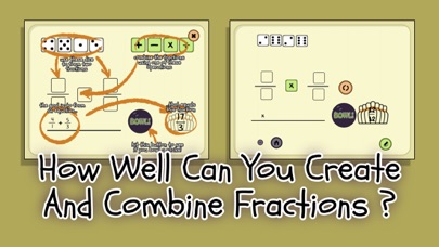Screenshot #3 pour 4 Dice a Fractions Game