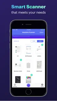 awesome scanner iphone screenshot 1