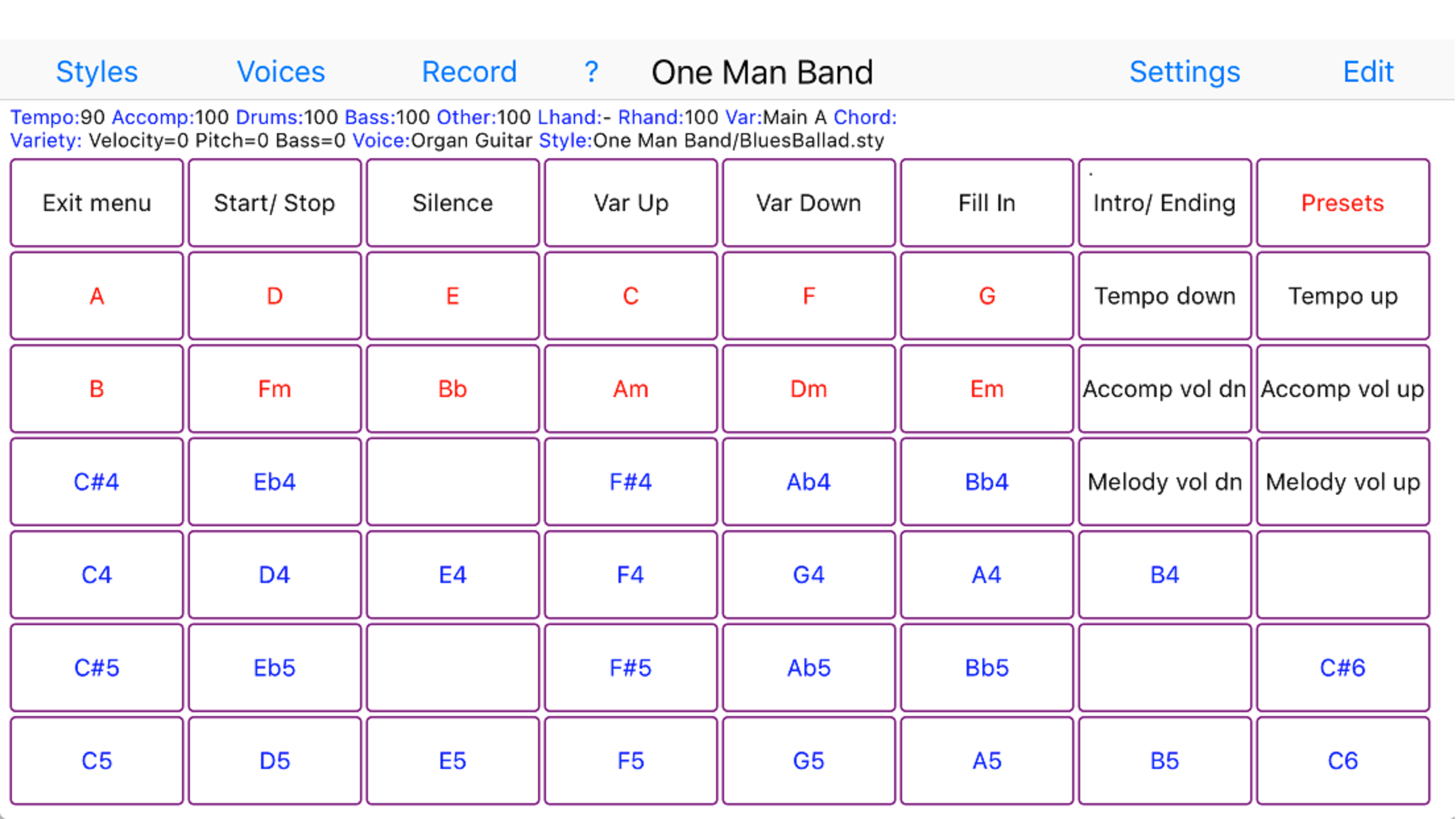 One Man Band Live