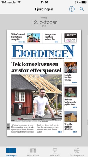 Fjordingen eAvis(圖1)-速報App