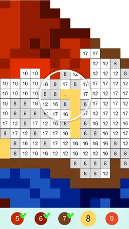 Game screenshot Колибри раскраска по номерам hack