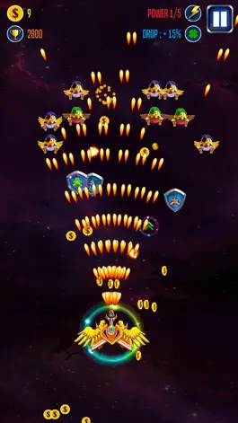 Game screenshot Chicken Shooter: Space shoting mod apk