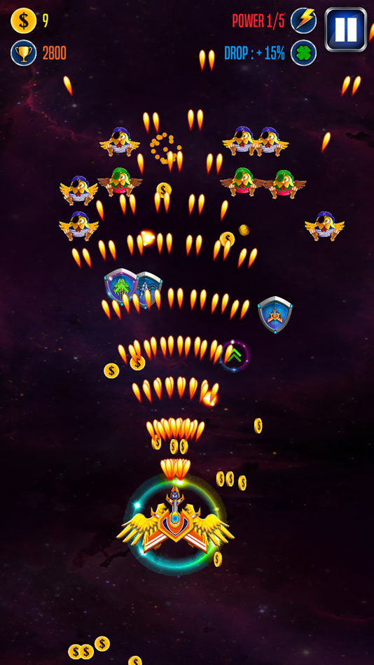 Chicken Shooter: Space shoting - 1.0 - (iOS)