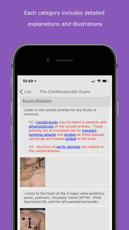 Physical Exam Essentials screenshot 2 of 3