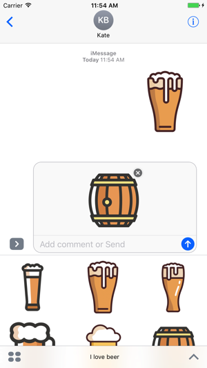 I love beer - sticker pack(圖4)-速報App