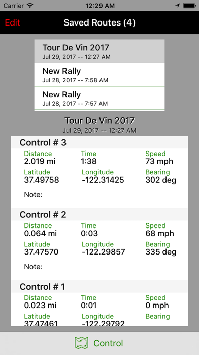 Screenshot #3 pour Rally Controls Planner