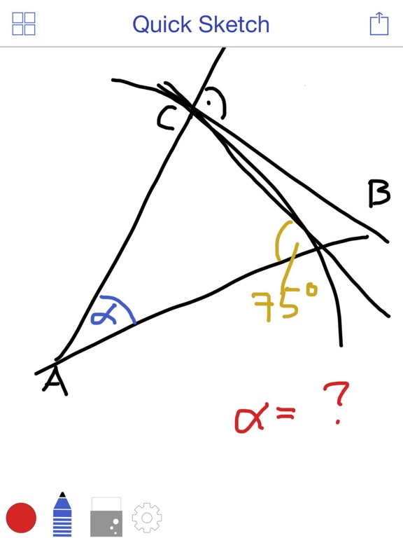 Screenshot #5 pour Quick Sketch - Whiteboard