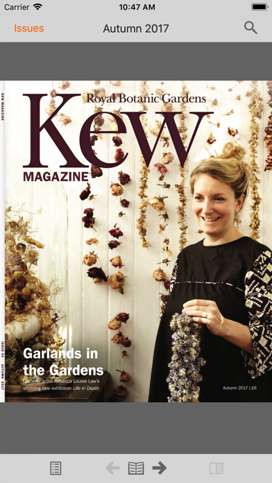 Kew Magazine Screenshot