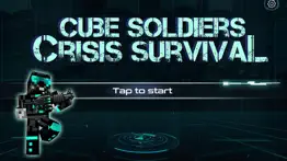 cube soldiers: crisis survival iphone screenshot 1