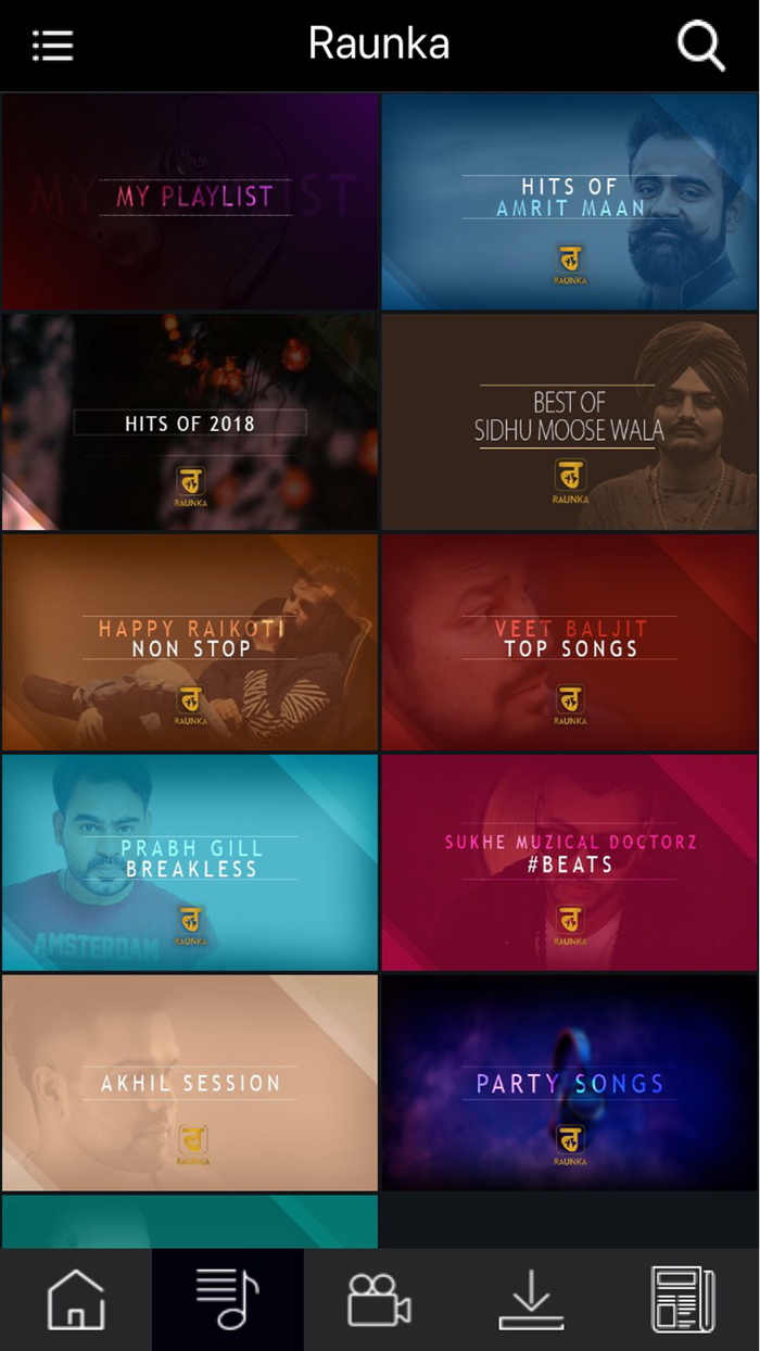 Raunka - Play Punjabi Songs