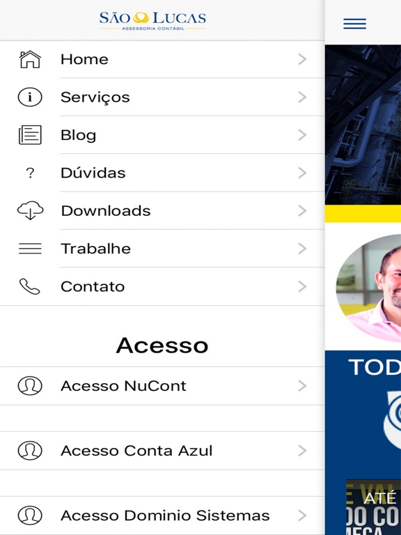 iPad Image of São Lucas Assessoria