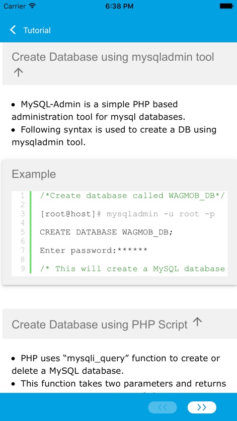 Learn MySQL, SQL and DBMS - Education App | MWM
