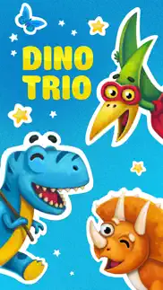 dino trio. your dinosaurs pets iphone screenshot 1