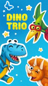 Dino Trio. Your Dinosaurs Pets screenshot