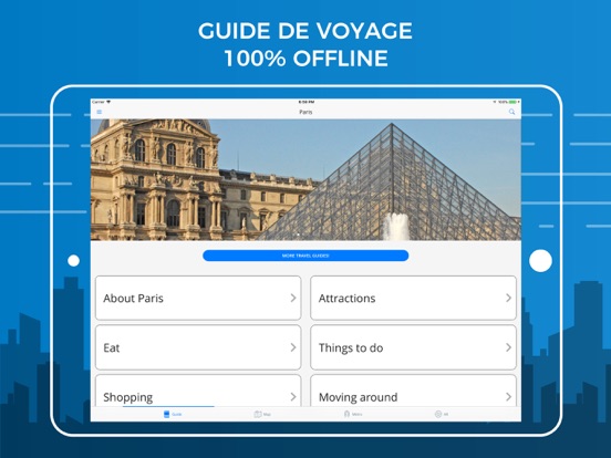Screenshot #4 pour Paris Guide de voyage!