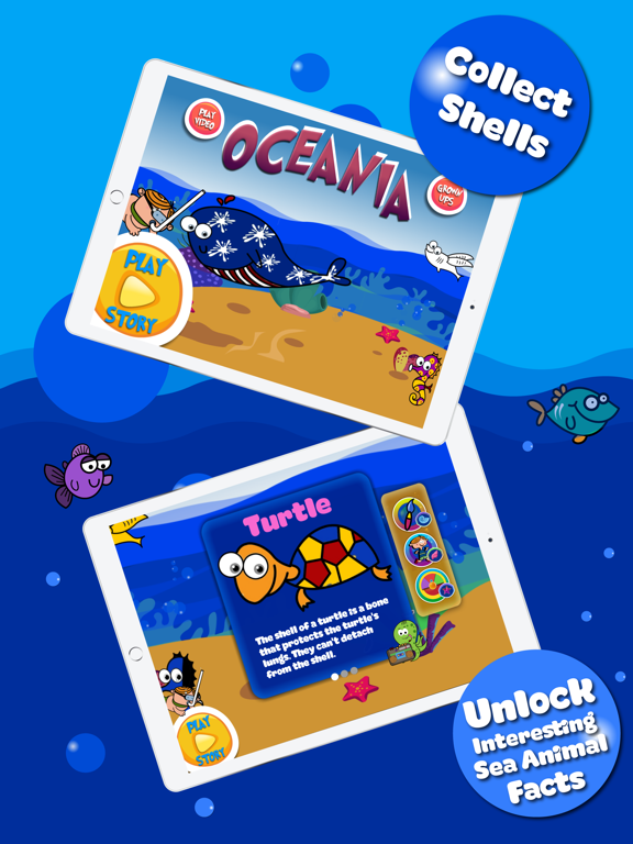 Oceania by BubbleBud Kids iPad screenshot 4 - Education app