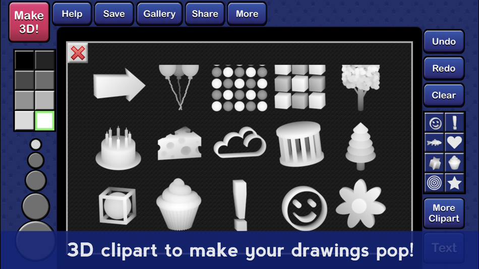 #6. Draw 3D: a magical sketch tool (iOS) Podle: Sarah Pierce