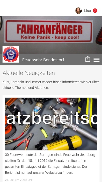 Feuerwehr Bendestorf