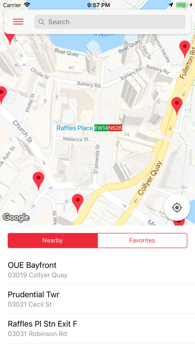Screenshot #1 pour SG Bus Timing
