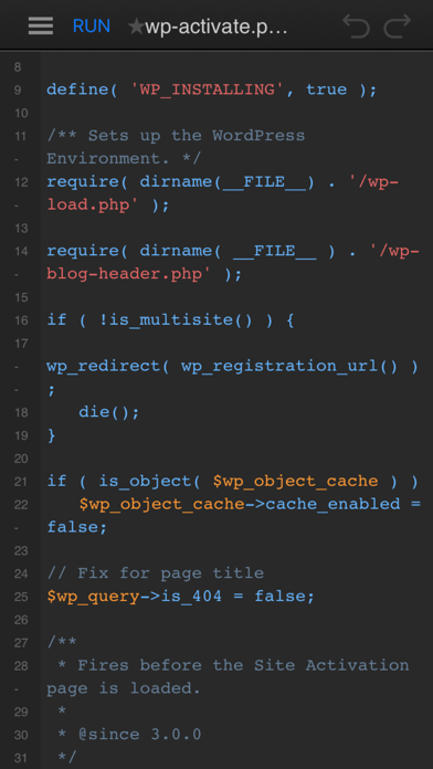 DraftCode Offline PHP IDE Screenshot 2