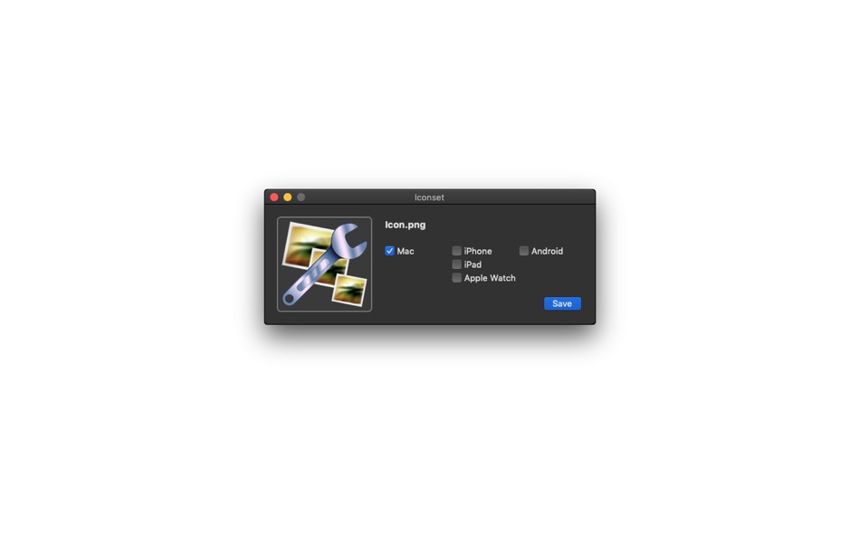 #2. Iconset for Xcode (macOS) Podle: MacMedia