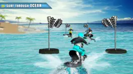 Game screenshot вода Серфер Велосипед раса 3D Лето Спортивный apk