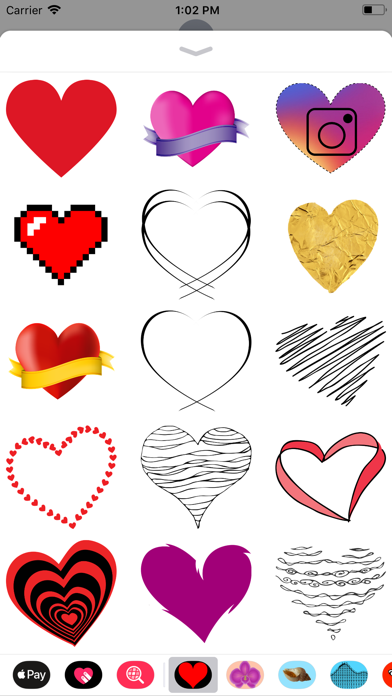 Screenshot #10 for Only Heart Stickers