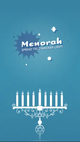 Capture d'écran de Menorah - Chanukah - חנוכה sur iPhone 5
