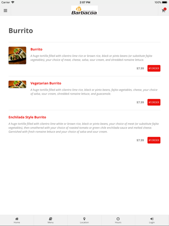 Screenshot #5 pour Barbacoa Mexican Grill