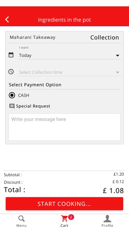 Maharani Indian Takeaway screenshot-4