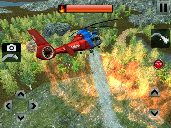 Firefighter Truck Simulator 3D iPad screenshot