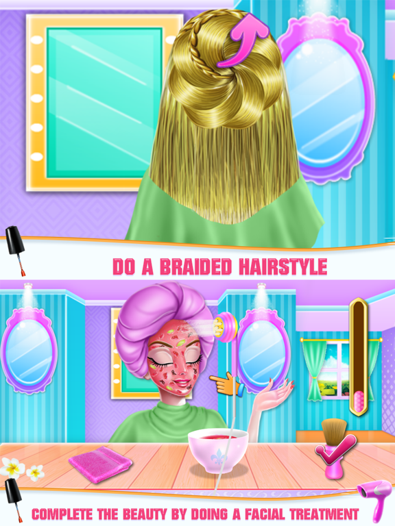 Crazy Mommy Beauty Salon iPad screenshot