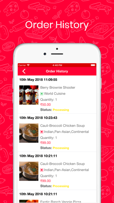 App screenshot