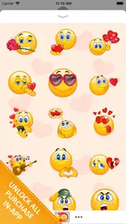 adorable couple love stickers iPhone Captures Décran 2