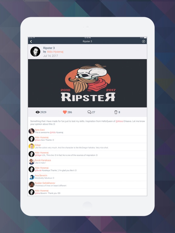 Screenshot #5 pour SlamDunk - Dribbble client