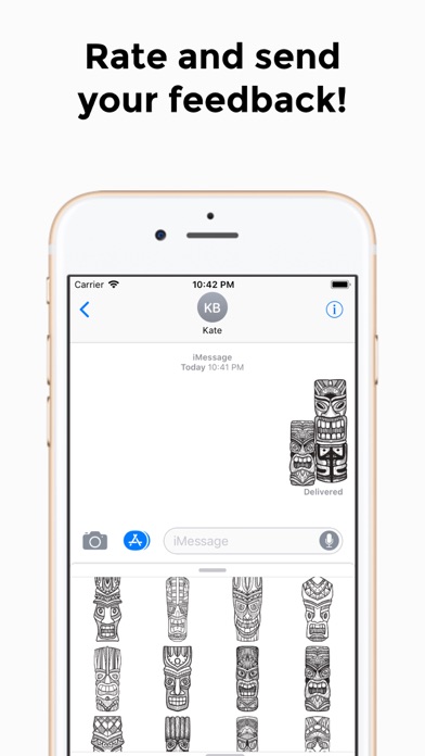 Tiki Sticker Pack screenshot 4